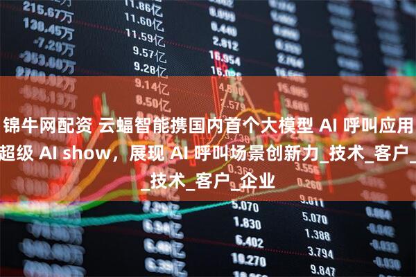 锦牛网配资 云蝠智能携国内首个大模型 AI 呼叫应用亮相超级 AI show，展现 AI 呼叫场景创新力_技术_客户_企业